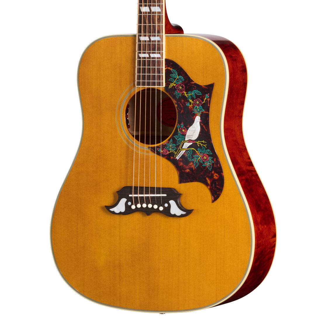 Epiphone 1963 Dove Reissue Electro Acoustic Guitar in Natural